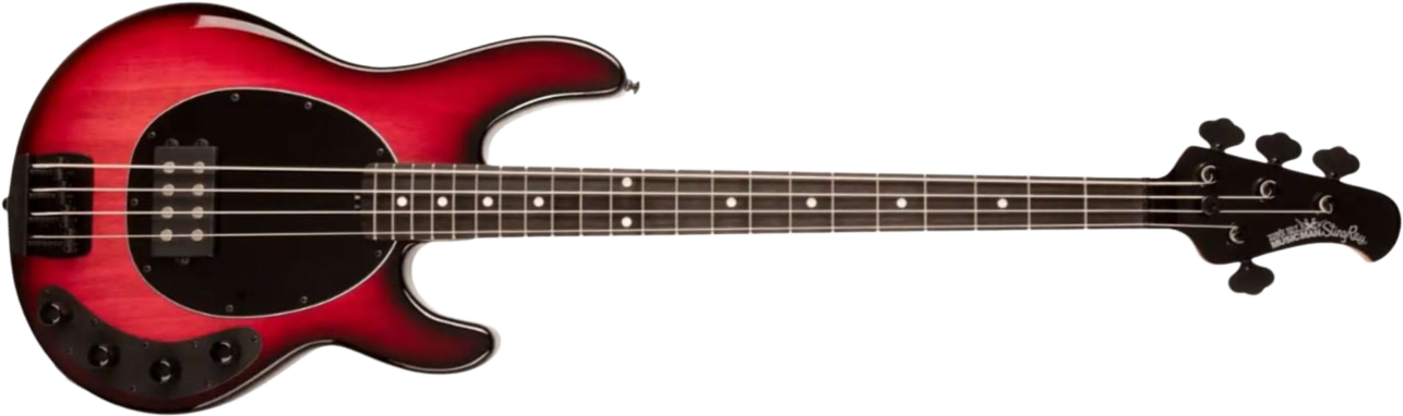 Music Man Stingray Special H Active Mn +etui - Raspberry Burst - Basse Électrique Solid Body - Main picture