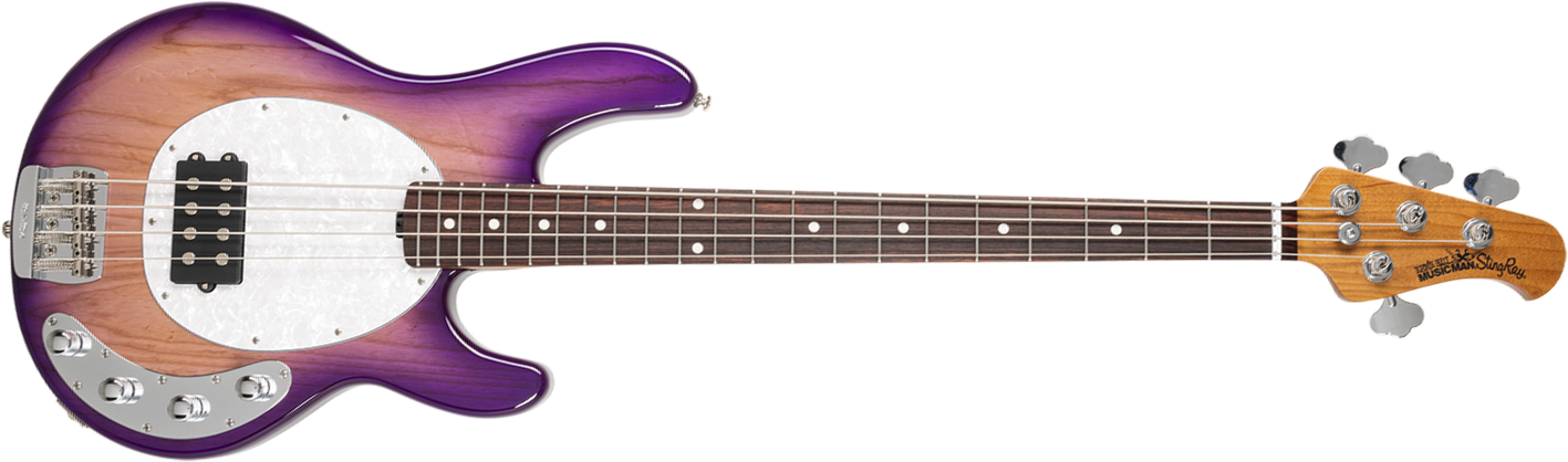 Music Man Stingray Special H Active Rw +etui - Purple Sunset - Basse Électrique Solid Body - Main picture