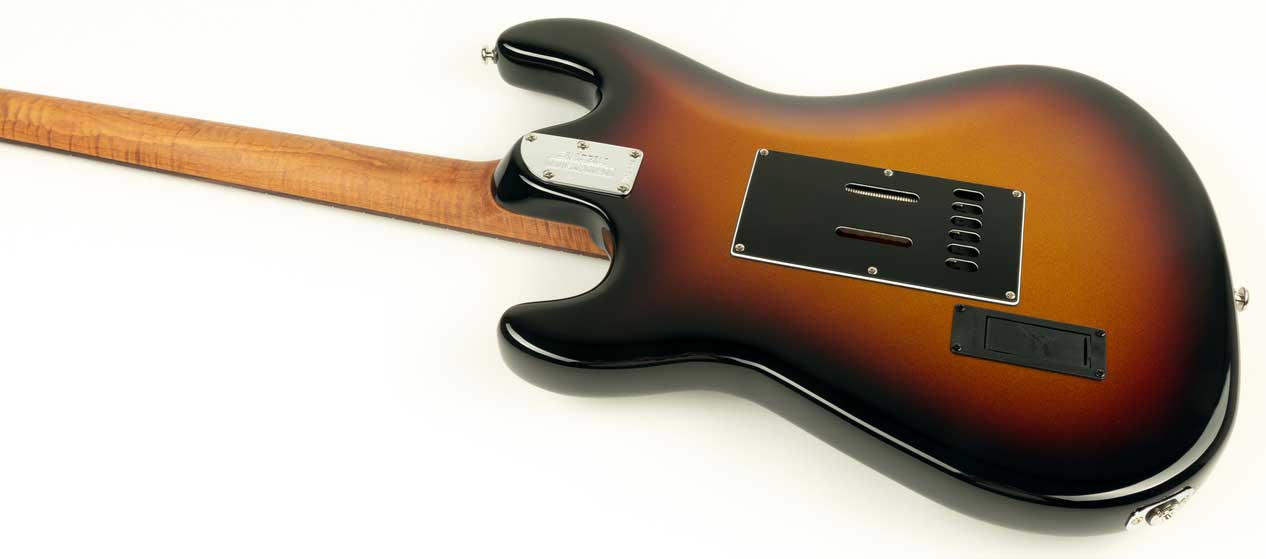 Music Man Cutlass Ht Sss 3s Trem Rw +housse - Showtime - Guitare Électrique Forme Str - Variation 3