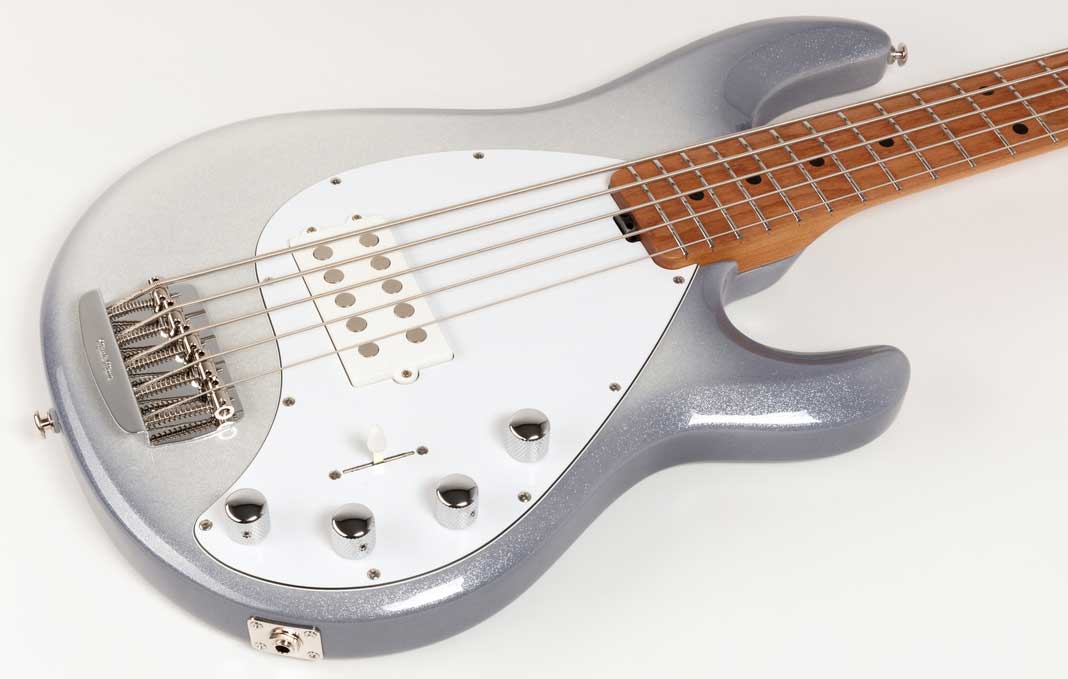 Music Man Stingray Special H 5c Active Mn +housse - Snowy Night - Basse Électrique Solid Body - Variation 2