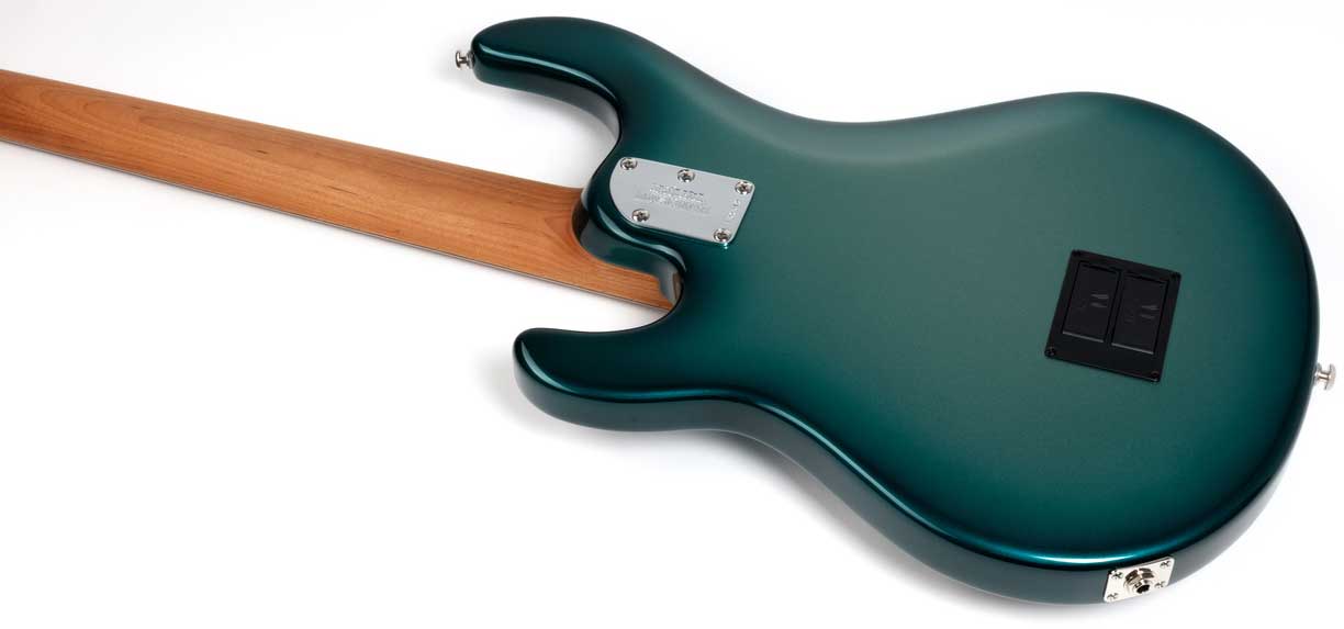 Music Man Stingray Special H 5c Active Mn +housse - Frost Green - Basse Électrique Solid Body - Variation 3