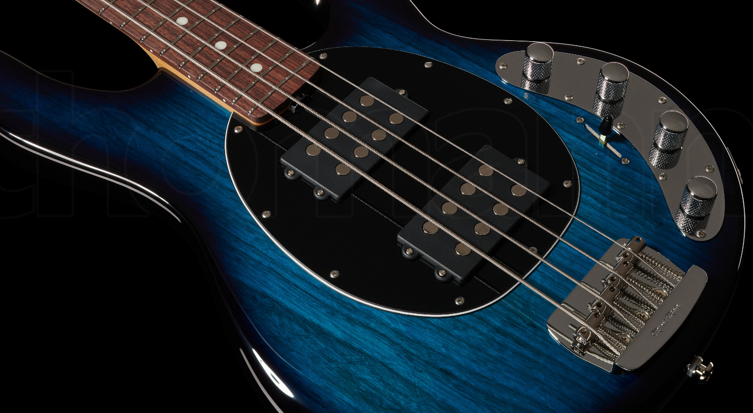 Music Man Stingray Special Hh Active Rw +etui - Pacific Blue Burst - Basse Électrique Solid Body - Variation 3