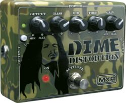 Pédale overdrive / distortion / fuzz Mxr MDD11 Dime Distortion