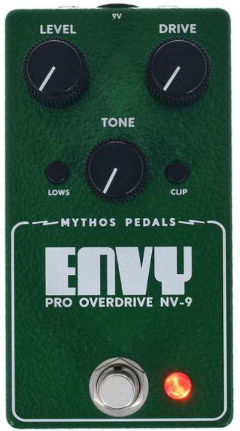 Mythos Pedals Nv-9 Envy Pro Overdrive - PÉdale Overdrive / Distortion / Fuzz - Main picture