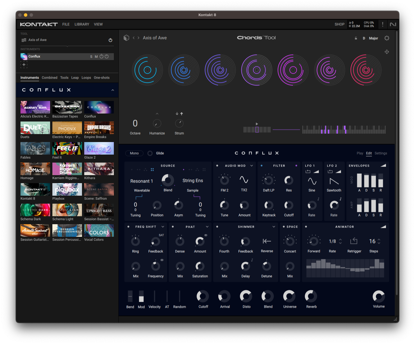 Native Instruments Kontakt 8 - Plug-in Effet - Variation 2