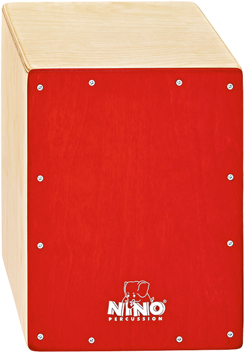 Nino Percussion Cajon 13 Bouleau Rouge - Percussions À Frapper - Main picture