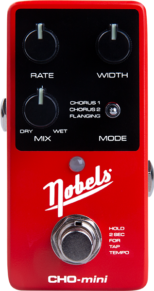 Nobels Cho-mini - PÉdale Chorus / Flanger / Phaser / Tremolo - Main picture