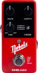 Pédale chorus / flanger / phaser / tremolo Nobels                         Cho-Mini