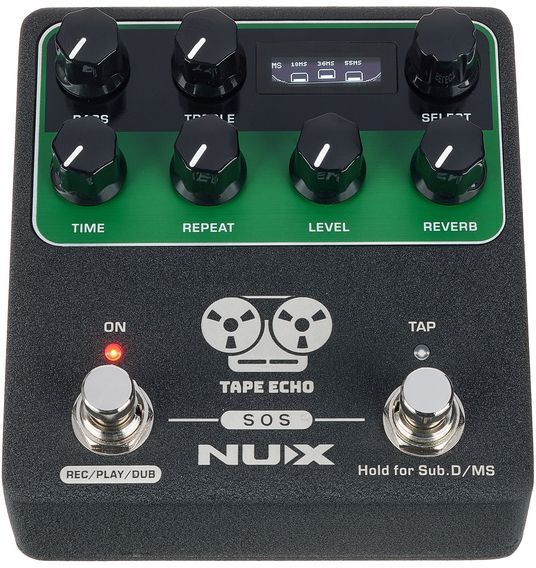 Nux Mnu Tape-echo - PÉdale Reverb / Delay / Echo - Main picture