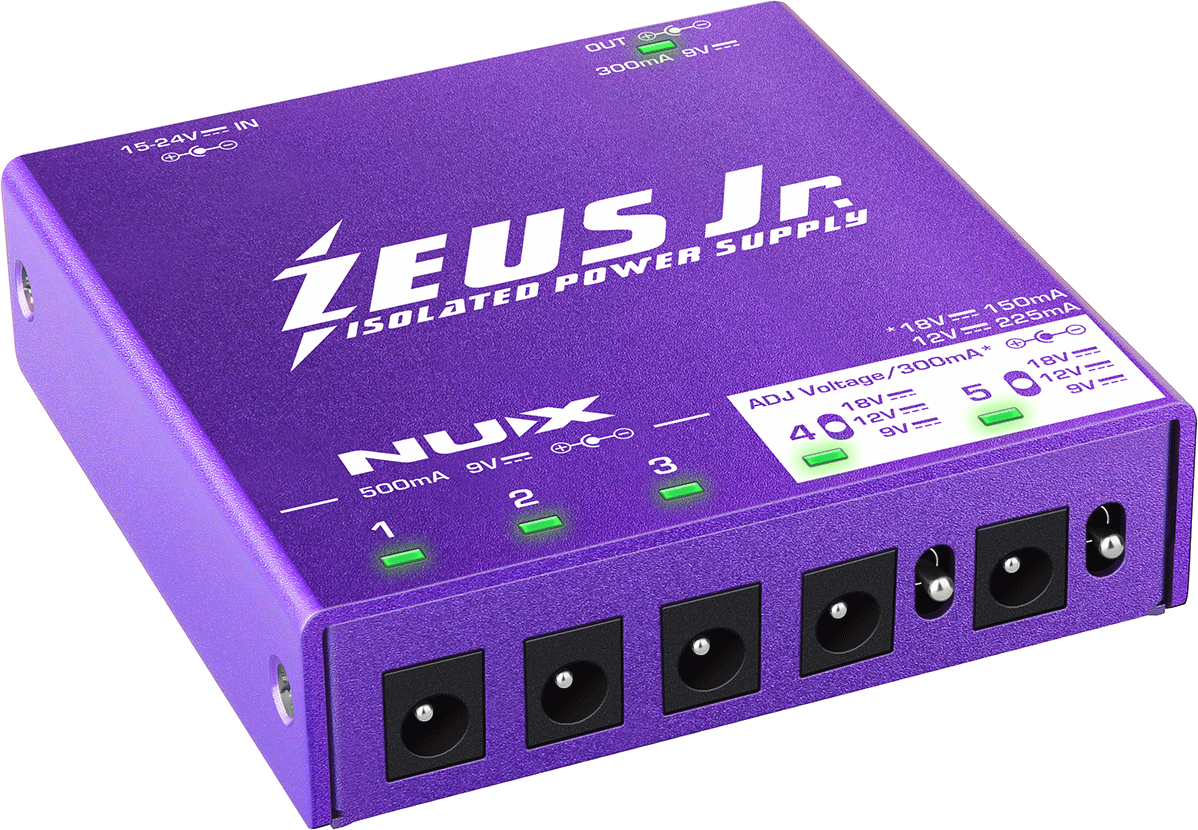 Nux Zeus Jr Isolated Power Supply - Alimentations PÉdales - Main picture