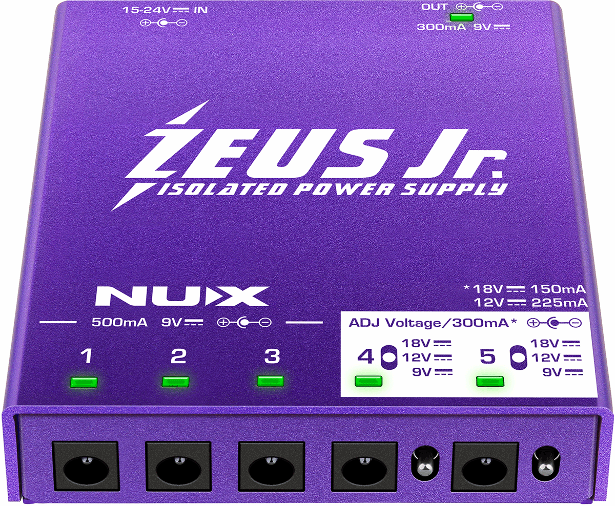 Nux Zeus Jr Isolated Power Supply - Alimentations PÉdales - Variation 1