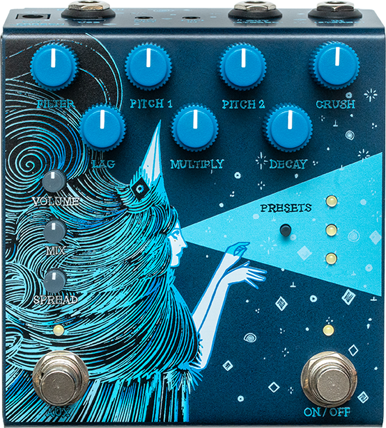 Old Blood Noise Dark Star Stereo Reverb - PÉdale Reverb / Delay / Echo - Main picture