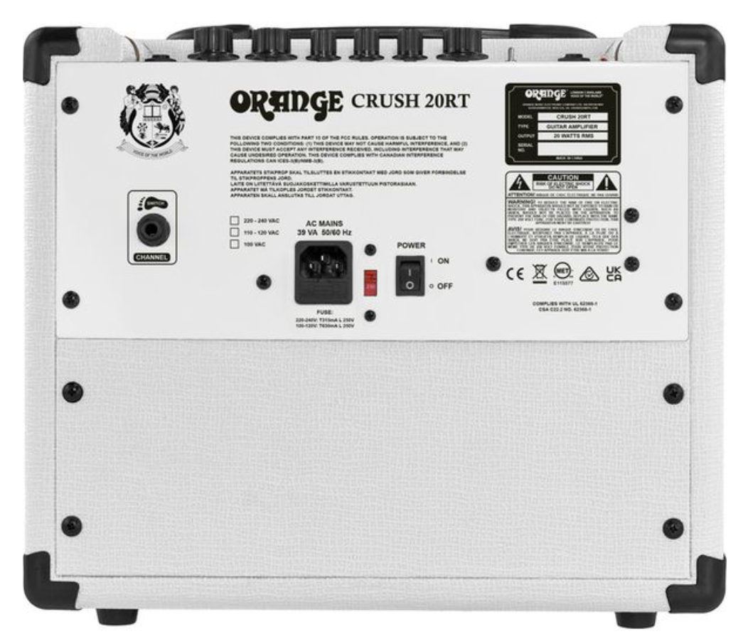 Orange Orianthi Crush 20rt Ltd Signature 20w 1x8 - Ampli Guitare Électrique Combo - Variation 1