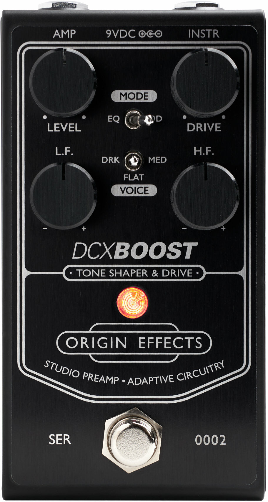 Origin Effects Dcx Bass Black Edition - PÉdale Compression / Sustain / Noise Gate - Main picture