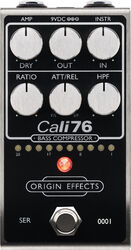 Pédale compression / sustain / noise gate Origin effects Cali76 Bass Compressor Black