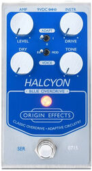 Pédale overdrive / distortion / fuzz Origin effects Halcyon Blue Overdrive