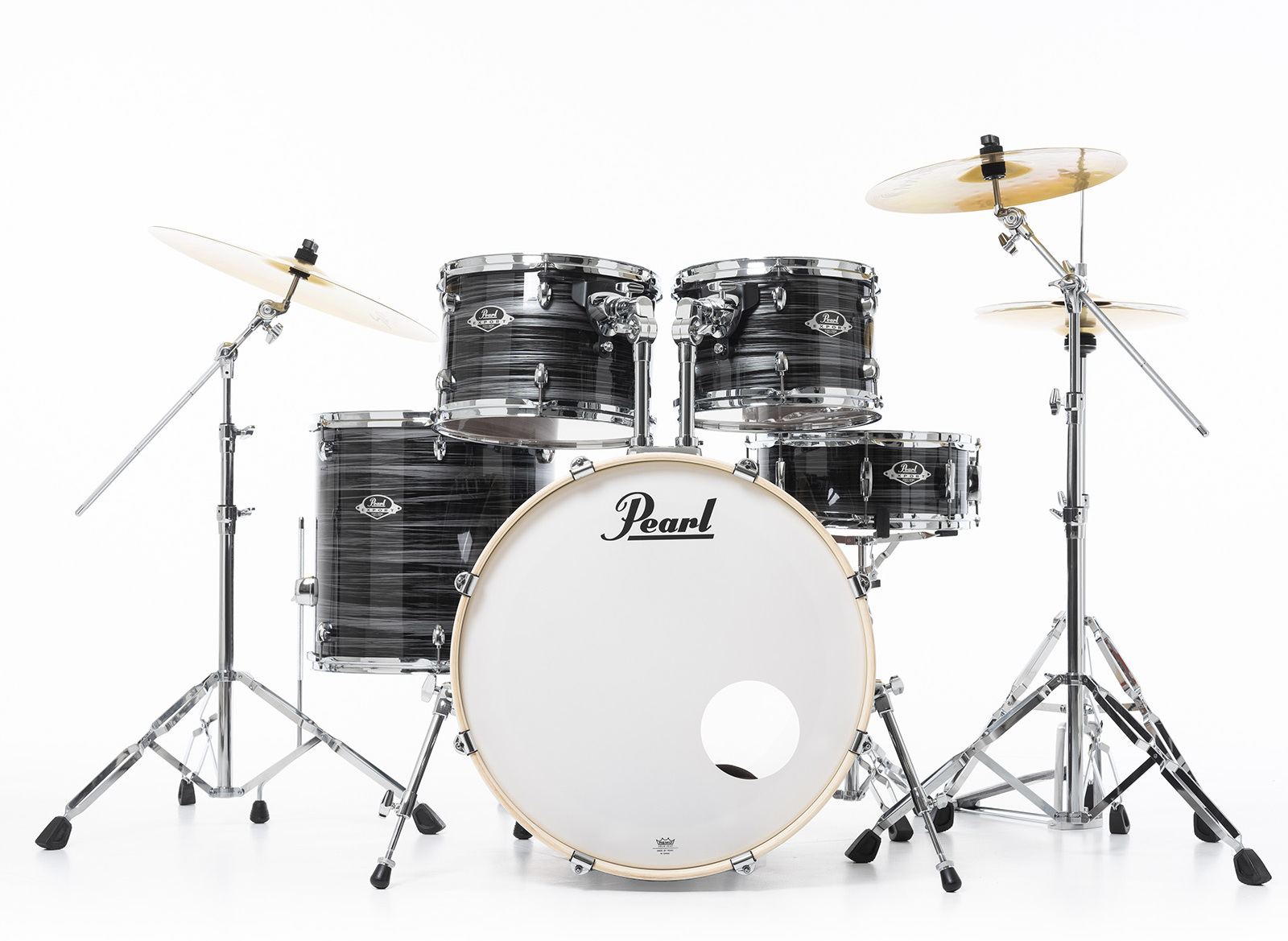 Pearl Exx725brc-778 Export Standard - Graphite Silver Twist - Batterie Acoustique Standard - Main picture