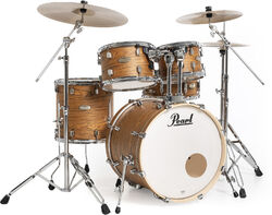 Batterie acoustique fusion Pearl Decade Maple Fusion + Pack HWP-834 - Satin Caramel Veil