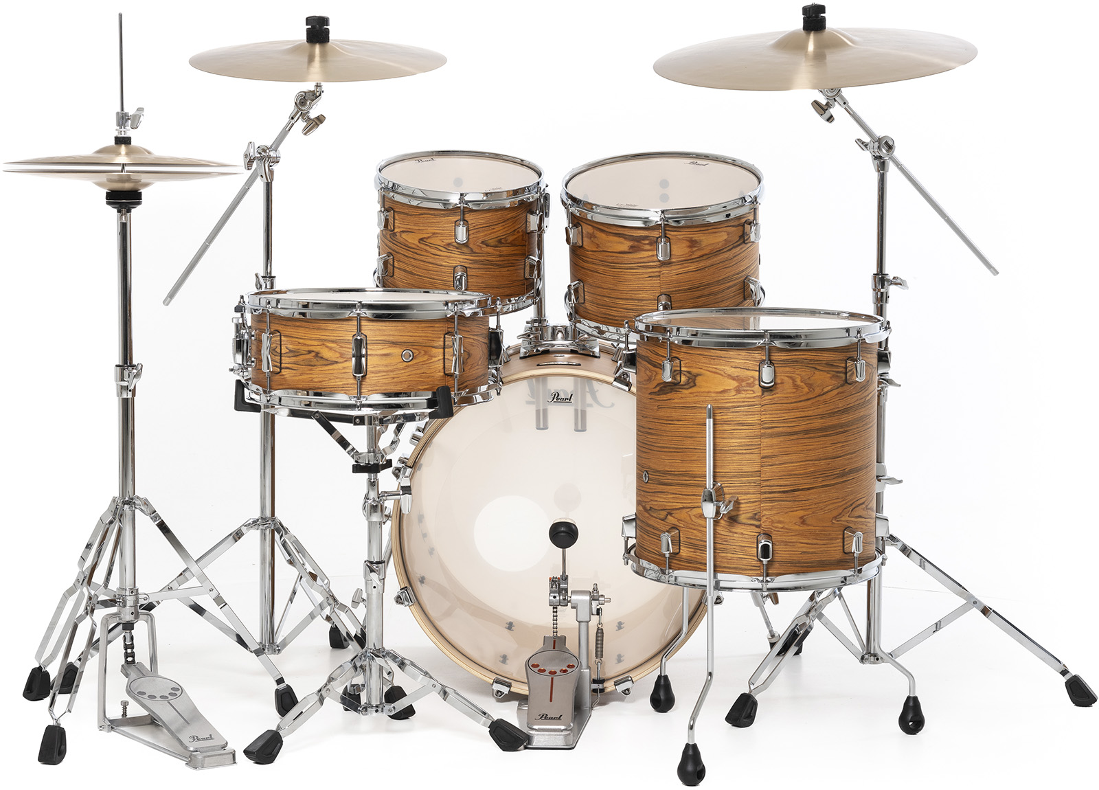 Pearl Dmpa905c-876 Fusion + Hwp-834 5 Futs - Satin Caramel Veil - Batterie Acoustique Fusion - Variation 1