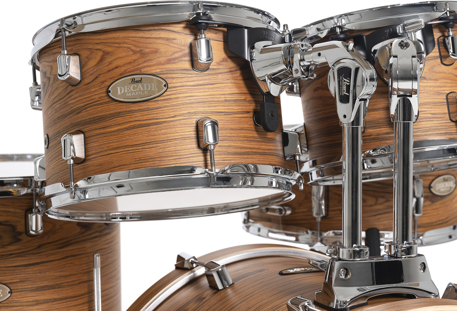 Pearl Dmpa905pc-876 Fusion 5 Futs - Satin Caramel Veil - Batterie Acoustique Fusion - Variation 5