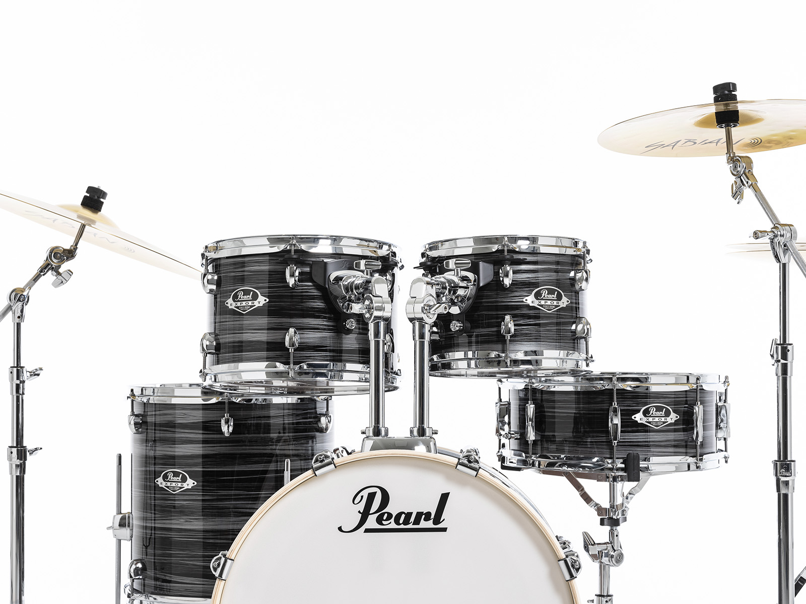 Pearl Export Fusion 20 - Graphite Silver Twist - Batterie Acoustique Fusion - Variation 4