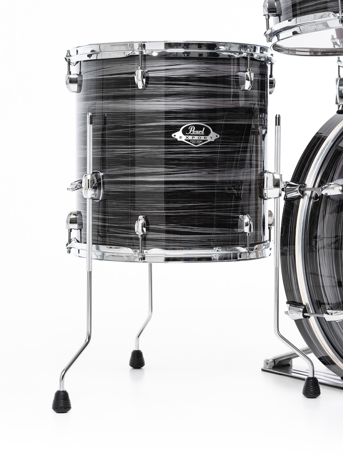 Pearl Export Fusion 20 - Graphite Silver Twist - Batterie Acoustique Fusion - Variation 6