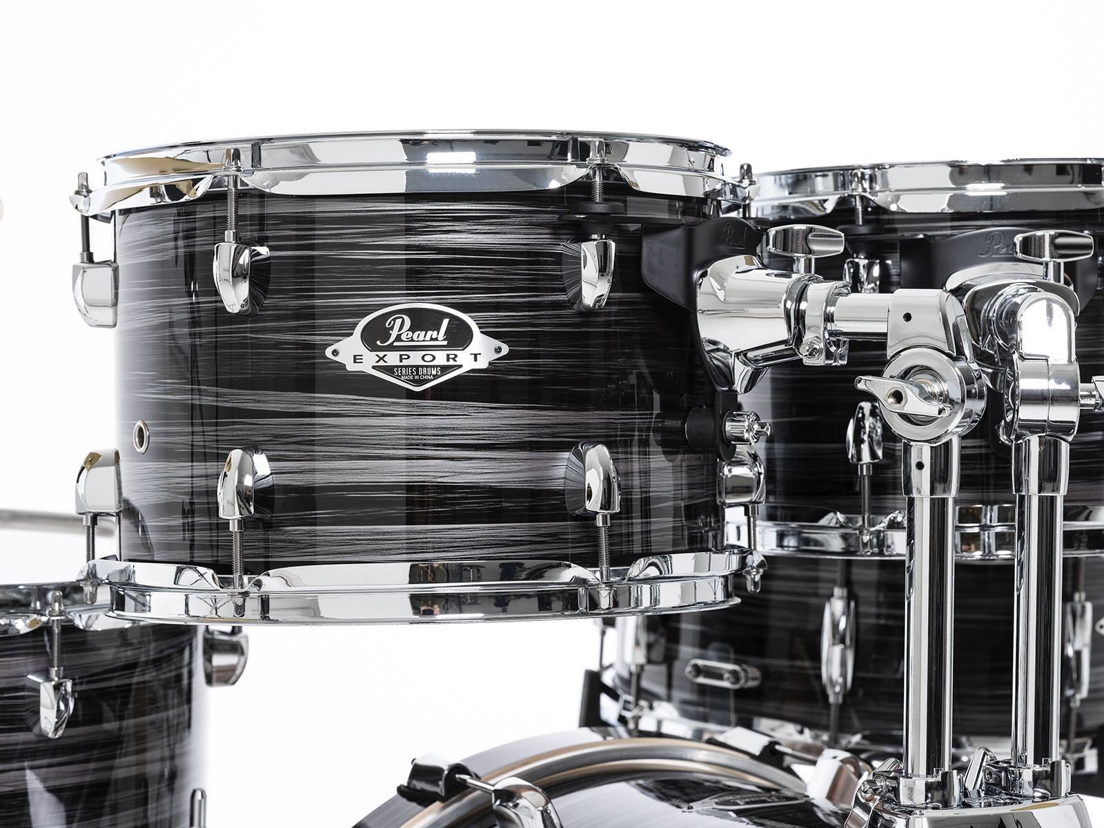 Pearl Export Fusion 20 - Graphite Silver Twist - Batterie Acoustique Fusion - Variation 8