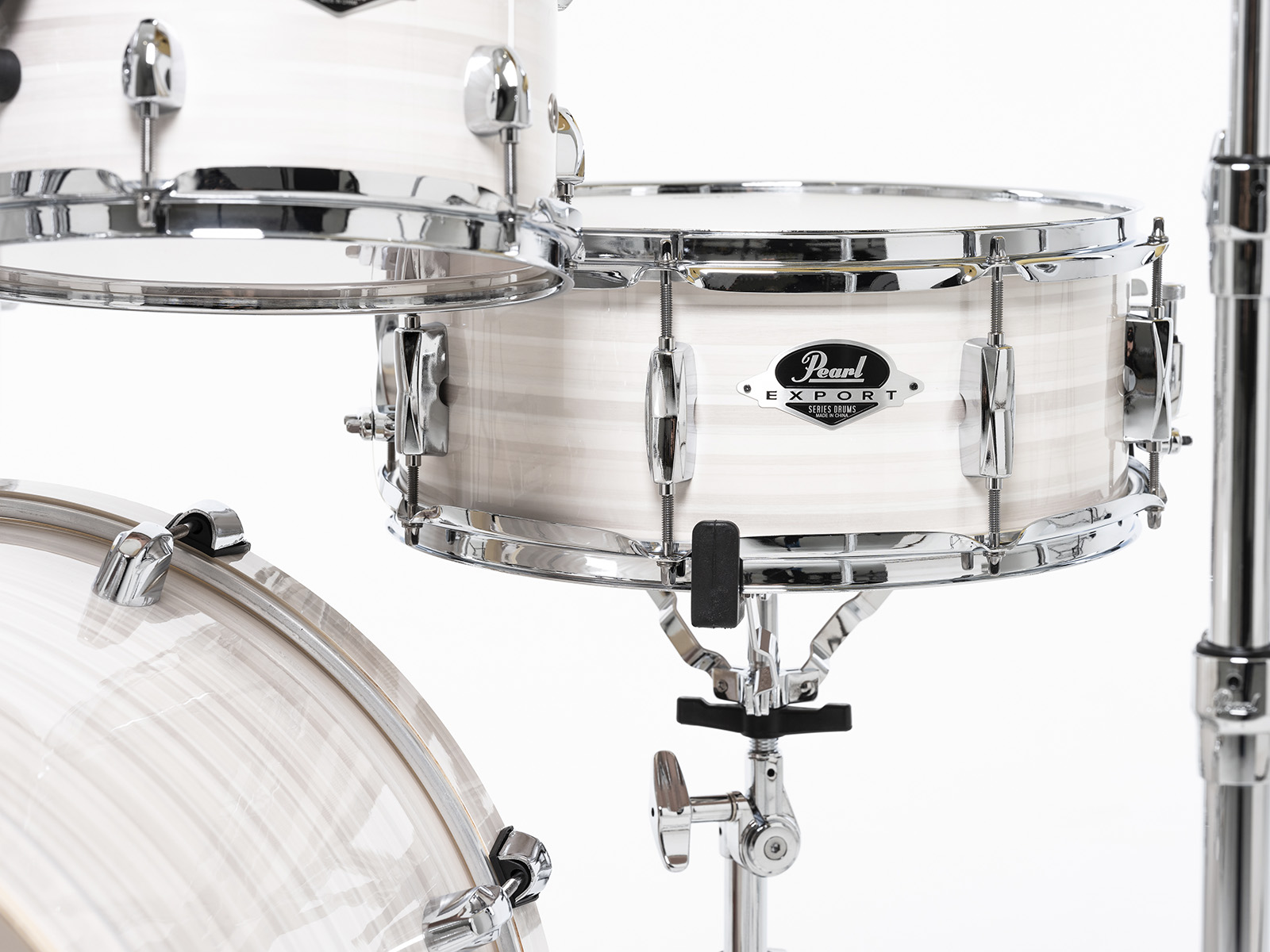 Pearl Export Fusion 20 - Slipstream White - Batterie Acoustique Fusion - Variation 9