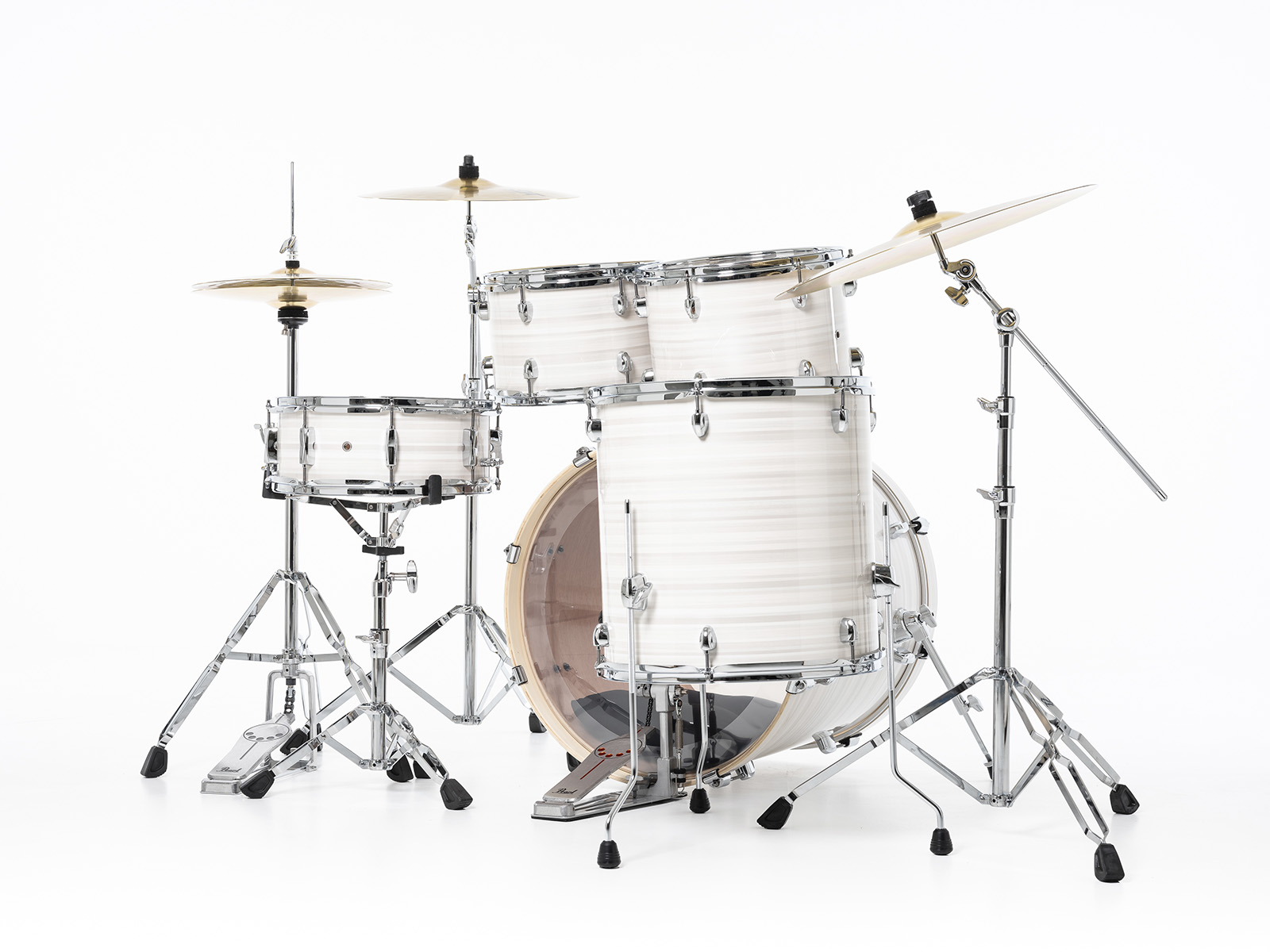 Pearl Exx725brc-777 Export Standard - Slipstream White - Batterie Acoustique Standard - Variation 2