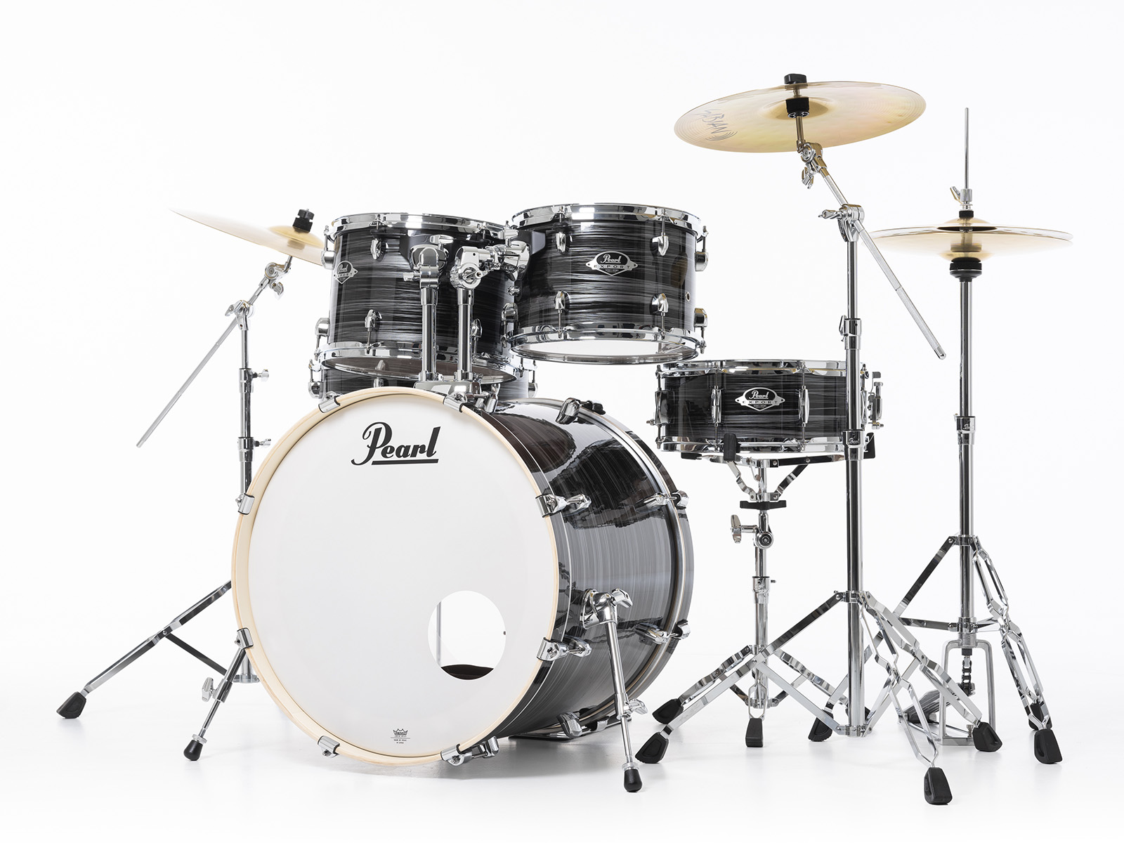 Pearl Exx725brc-778 Export Standard - Graphite Silver Twist - Batterie Acoustique Standard - Variation 1