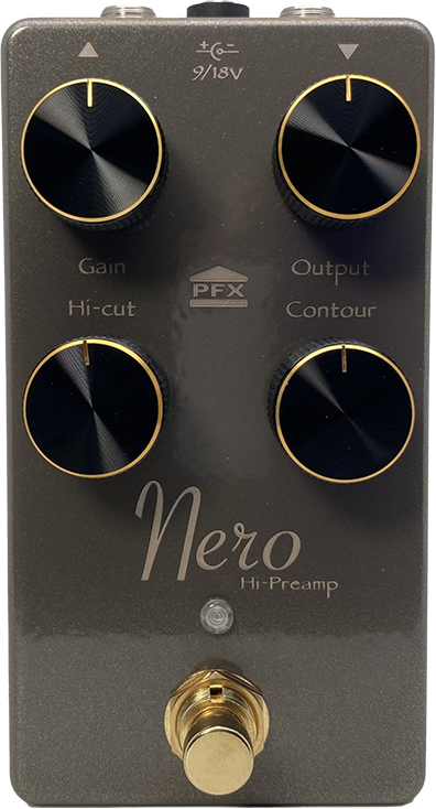 Pfx Circuits Nero Hi-preamp Overdrive - PÉdale Overdrive / Distortion / Fuzz - Main picture