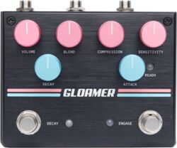 Pédale compression / sustain / noise gate  Pigtronix GLOAMER COMPRESSEUR