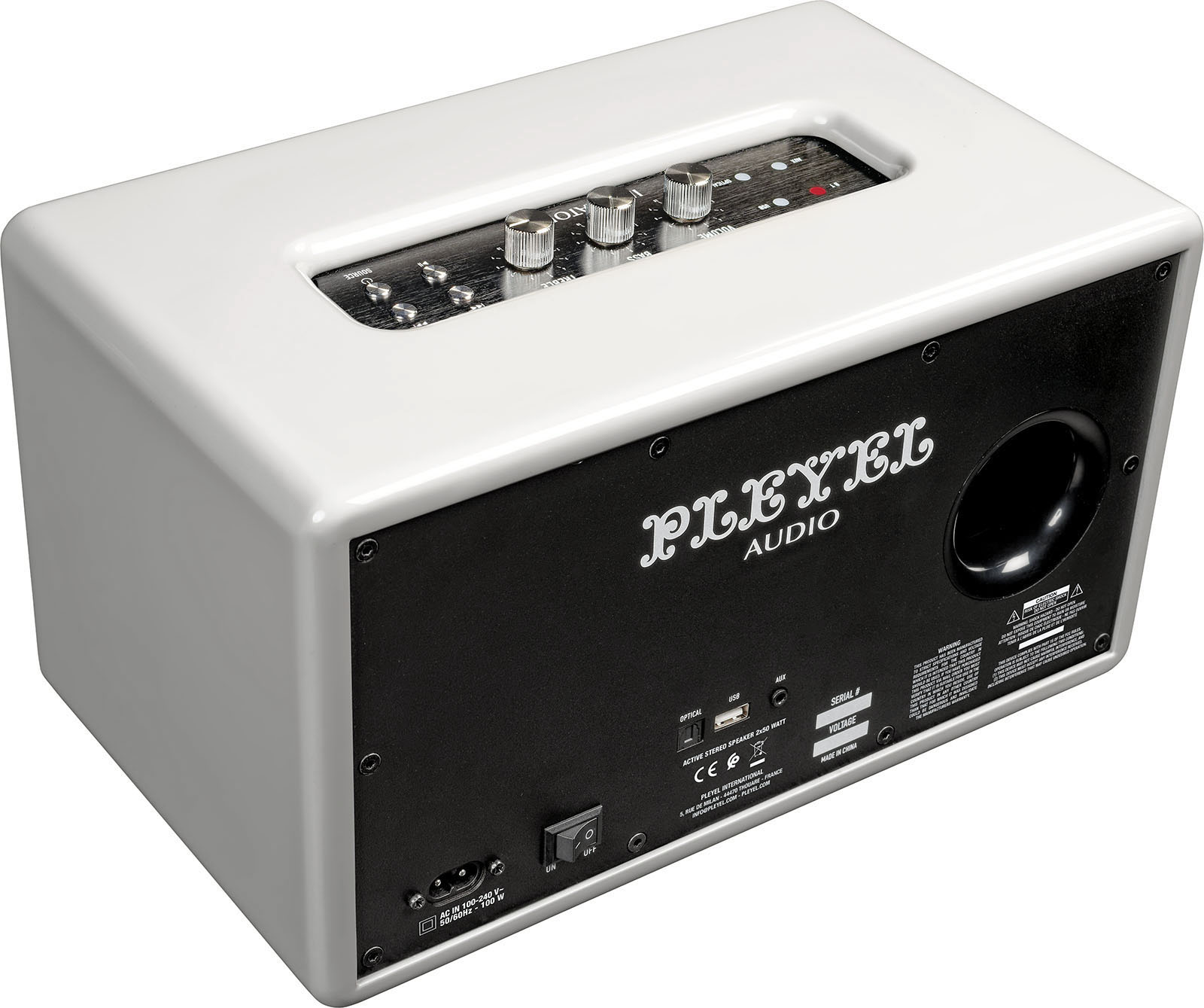 Pleyel Audio Imperator 250 White - Mini ChaÎne & Enceintes Hifi - Variation 3