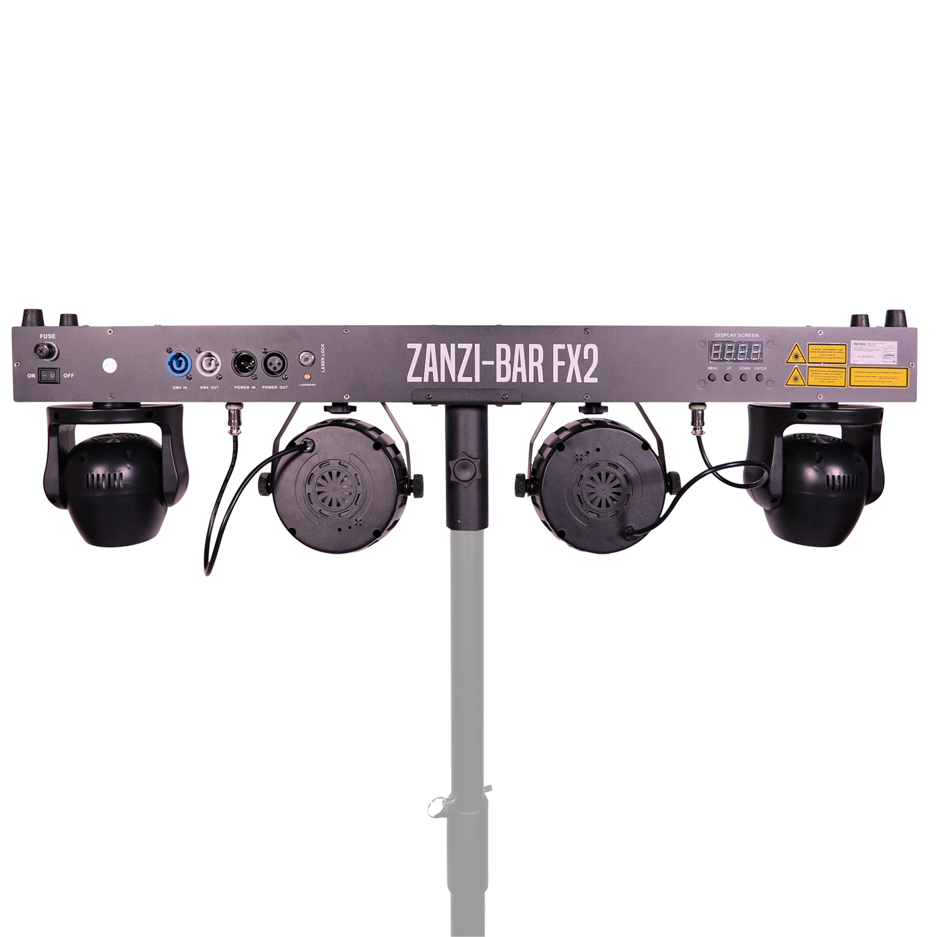 Power Lighting Zanzi-bar Fx2 - Lyre Beam - Variation 2