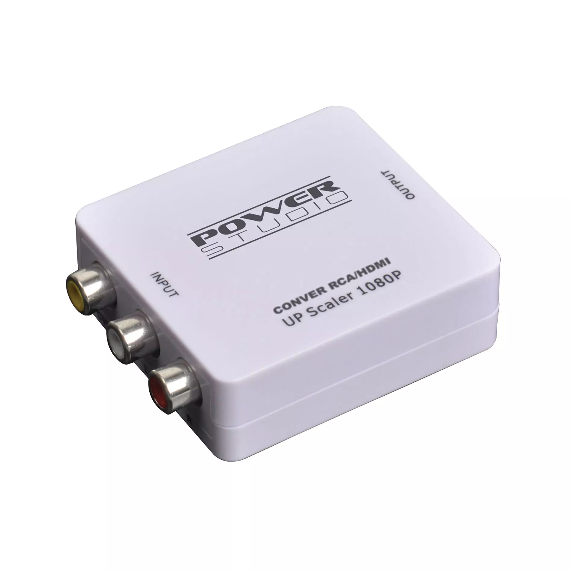 Convertisseur HDMI vers RCA Adaptateur AV Composite Convertisseur HDMI vers  AV 1080p Comprend un câble HDMI et Composite-Blanc 