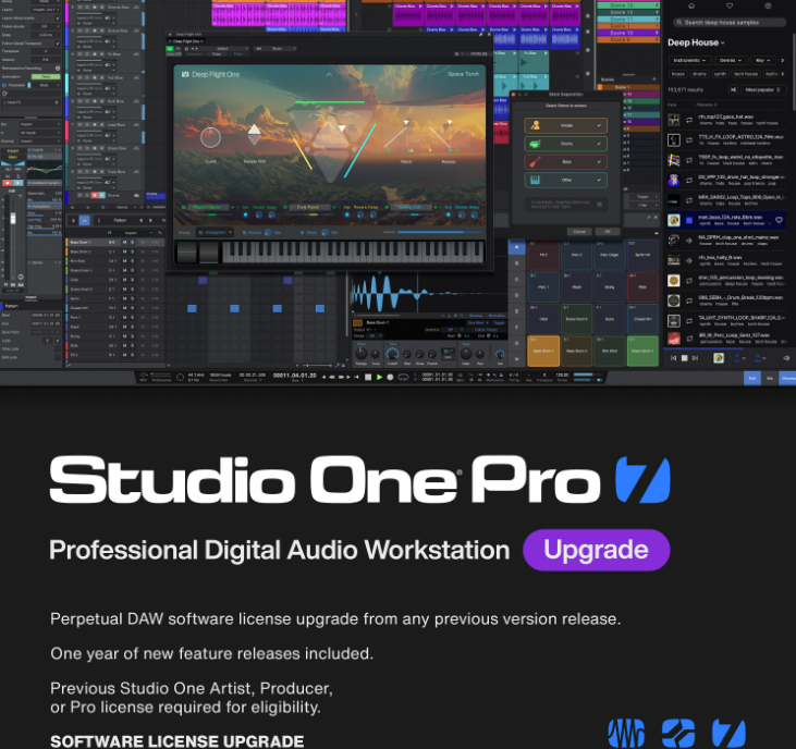 Presonus Studio One Pro 7 Upgrade - Logiciel SÉquenceur - Main picture