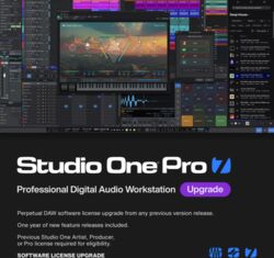 Studio One Pro 7 Upgrade