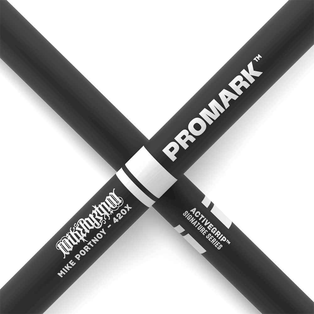 Pro Mark Signature Mike Portnoy 420x Activegrip Hickory - Baguette Batterie - Variation 3