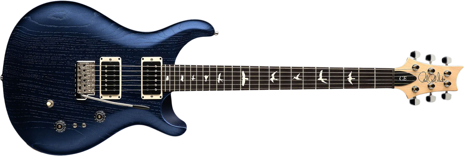 Prs Ce 24-08 Swamp Ash Ltd Bolt-on Usa 2h Trem Rw - Metallic Midnight - Guitare Électrique Double Cut - Main picture