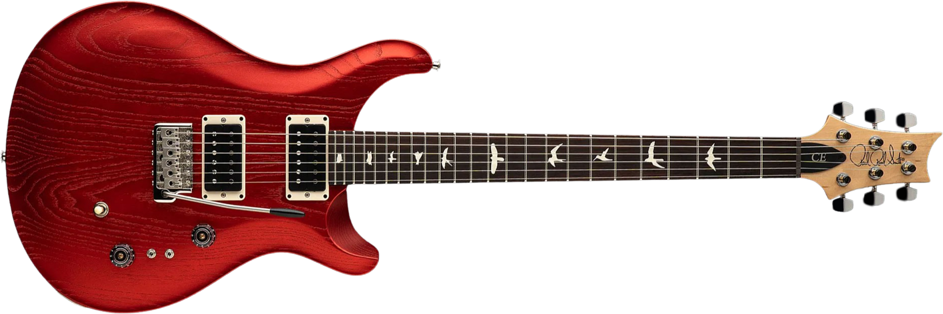 Prs Ce 24-08 Swamp Ash Ltd Bolt-on Usa 2h Trem Rw - Red Apple Metallic - Guitare Électrique Double Cut - Main picture