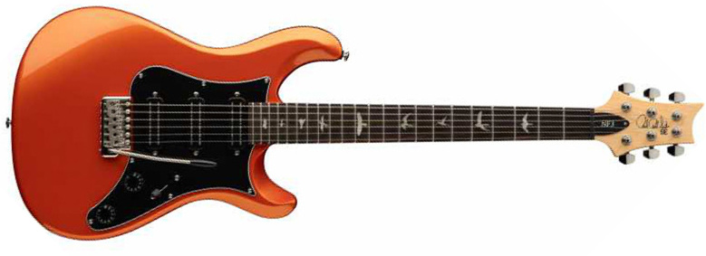 Prs Nf3 Se 3h Mini-humb. Trem Rw - Metallic Orange - Guitare Électrique Double Cut - Main picture