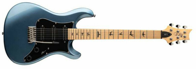 Prs Se Nf3 Trem 3h Mn - Ice Blue Metallic - Guitare Électrique Double Cut - Main picture