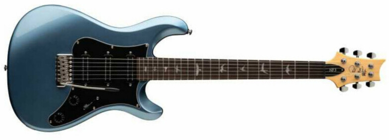 Prs Se Nf3 Trem 3h Rw - Ice Blue Metallic - Guitare Électrique Double Cut - Main picture