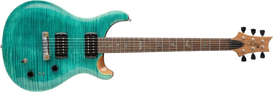 Prs Se Paul's Guitar 2h Ht Rw - Turquoise - Guitare Électrique Double Cut - Main picture