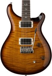 Guitare électrique double cut Prs USA Bolt-on CE 22 Ltd - Black amber