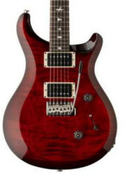 Guitare électrique double cut Prs S2 Custom 24 USA - fire red burst