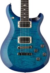 Guitare électrique double cut Prs USA S2 McCarty 594 (58/15 LT Pickups) - Lake blue