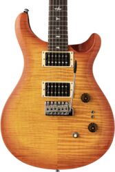 Guitare électrique double cut Prs SE Custom 24-08 (Black Pickups) - vintage sunburst