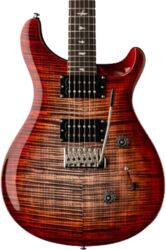 Guitare électrique double cut Prs SE Custom 24 (85/15 S Pickups) - Charcoal Cherry Burst