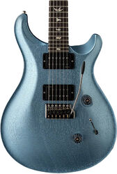 Guitare électrique double cut Prs Standard 24 USA - Satin Frost Blue Metallic